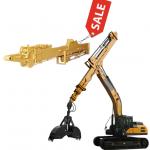 Top 1 30M Excavator Telescopic Arm with Clamshell Bucket Grab Bucket for sale