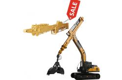 China Top 1 30M Excavator Telescopic Arm with Clamshell Bucket Grab Bucket supplier