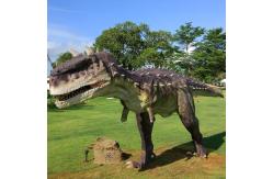 China Theme Park  Realistic Animatronic Dinosaur Carnotaurus With Movement And Sound Customization supplier
