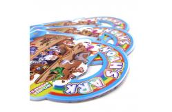China NOAH'S ARK Title Custom Book Printing For Children , Die Cutting Handle supplier