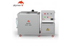 China Single Tank Industrial Ultrasonic Cleaning Machine Explosion Proof With Refrigeration supplier