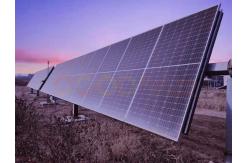 China 6kw Single Axis Solar Tracker Components Slew Drive Solar Panel Mounting Brackets supplier
