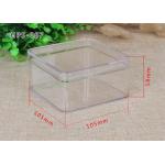 Package Gift Boxes Clear Plastic Wedding Square Shaped 143.5×89×61mm