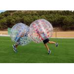 Airtight TPU Inflatable Human Bumper Soccer Ball With Pump for sale