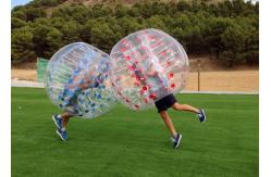 China Airtight TPU Inflatable Human Bumper Soccer Ball With Pump supplier