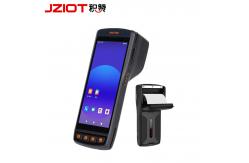 China Mobile Logistics Warehouse Pda Handheld Terminal Scanner With 4G Wifi BT Thermal Printer supplier