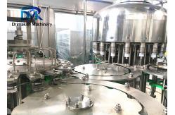 China Stainless Steel Water Bottling Machine With Automatic Cap Loading System supplier