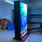 86 Inch LED Display Screen Floor Standing Outdoor Waterproof Video Wall Advertising Display for sale