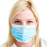Hypoallergenic Disposable Non Woven Face Mask Dust Prevention / Sterilization for sale