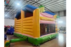 China Custom Alliance Unicorn Inflatable Bouncy Castle PVC Tropical Jumping Castle supplier
