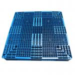 Durable Blue Flat Plastic Pallets Virgin PP Injection Moulded Pallets