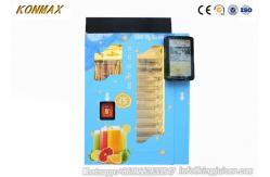 China Super Market Automatic Juice Vending Machine With Cup Lid , CE Certificate supplier
