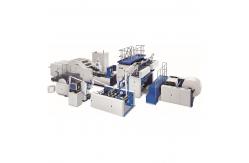 China 460rs Thickness Automatic Roll Sheet Feeding Paper Bag Making Machine 120bags/Min 42kw supplier