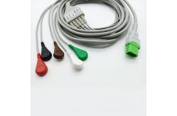 China DB12pin Datascope ECG Cables And Leadwires 5leads ISO13485 supplier