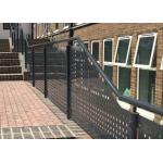 Powder Coating Perforated Metal Mesh Fencing Velp For Private Garden