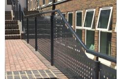 China Powder Coating Perforated Metal Mesh Fencing Velp For Private Garden supplier