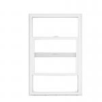 Durable Vinyl UPVC Single-Hung Windows Weatherproof Design For Extreme Climates for sale