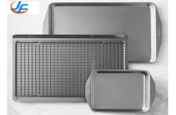 China RK Bakeware China Aluminum Baking Tray Sheet With Cooling Rack supplier