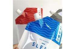 China Storage Reusable Spout Pouches Container Sealable Bags for Drink Juice Milk supplier