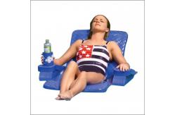 China Non Inflatable Foam Pool Lounger Smooth Elegant Humanization Friendly Design supplier