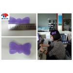 Butterfly Hair Bow Clip / Hair Clips Sticky Hook And Loop Tape For Long Hair for sale