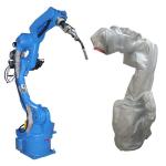 6 Axis Welding Robotic Arm Yaskawa AR2010 With CNGBS Robot Clothes For Automated Welding Robot for sale