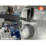 Super Duplex SAF2507 Pipe Fittings , ASTM A815 WPS UNS S32750 Buttweld Cap