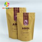 Custom Food Grade Heat Sealing Aluminum Foil Pouch Packaging  Standing for sale