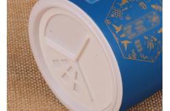 China Twist  Lid Resealable Paper Tube Packaging for Flavours supplier