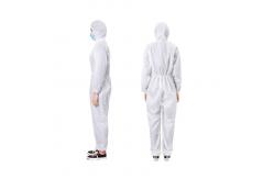 China Wholesale EN 14126 Coverall medical protective clothing in Stock with Factory Price supplier