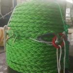 Green Color 44mmx500m 8 Strand PP Combination Wire Rope For Deep Sea for sale