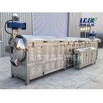Stainless Steel Continuous Drum Roasting Machine For Grain Seed Nut Sesame for sale