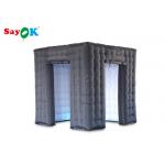 Event Booth Displays Durable Inflatable Cube Photo Booth With Air Blower Size 2.5*2.5*2.5m for sale