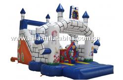 China Classocal Inflatable Castle Bouncer And Slide Combo For Kids supplier
