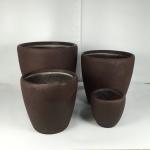 Hand Carved Reinforced Clay Planter Enhance Your Flower Pots Planters for sale