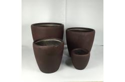 China Hand Carved Reinforced Clay Planter Enhance Your Flower Pots Planters supplier