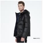 Windproof Bio Down Man Coat Oilproof Dark Men'S Coat Eco Feather for sale