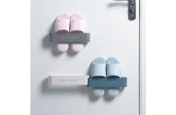 China Customized Bathroom ABS Wall Mounted Shoe Rack supplier