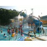 Aqua Park Playground Water Slide Family Fiberglass Big Splash Slide Anti Corrosion for sale