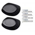 Hohold Durable Melamine Plates - Stackable and Long-lasting for sale