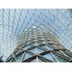 Metal Building Curved Steel Roof Trusses High Anti Rust Performance for sale