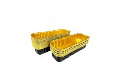 China Aluminum Foil Rectangle Loaf Shape Pan Containers Tray Customizable and Custom Order supplier