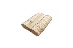 China Small Disposable Wooden Taster Spoons Bulk For Ice Cream 60mm supplier