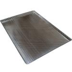 Woven Perforated Round Hole 316 Stainless Steel Mesh Tray for sale