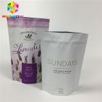 Matte Aluminum Foil Laminated Stand Up Zipper Pouch Bags For Dry Food Package for sale