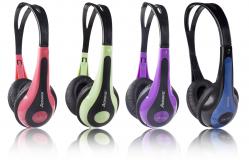 China Wired Educational Headphone For PC With Gun Mic supplier