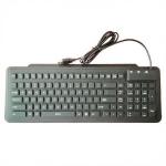 Wired USB Foldable Silicone Rubber Keyboard Slim Roll Up Travel Portable for sale