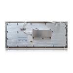 USB 97 Keys Stainless Steel Keyboard With Integrated Numeric Keypad