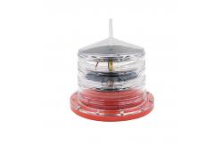 China 1-4NM 2W Red Solar Marine Navigation Lamps supplier