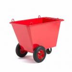 400L Garbage Collection Trolley Crane Boat Skip 7000LBS Capacity